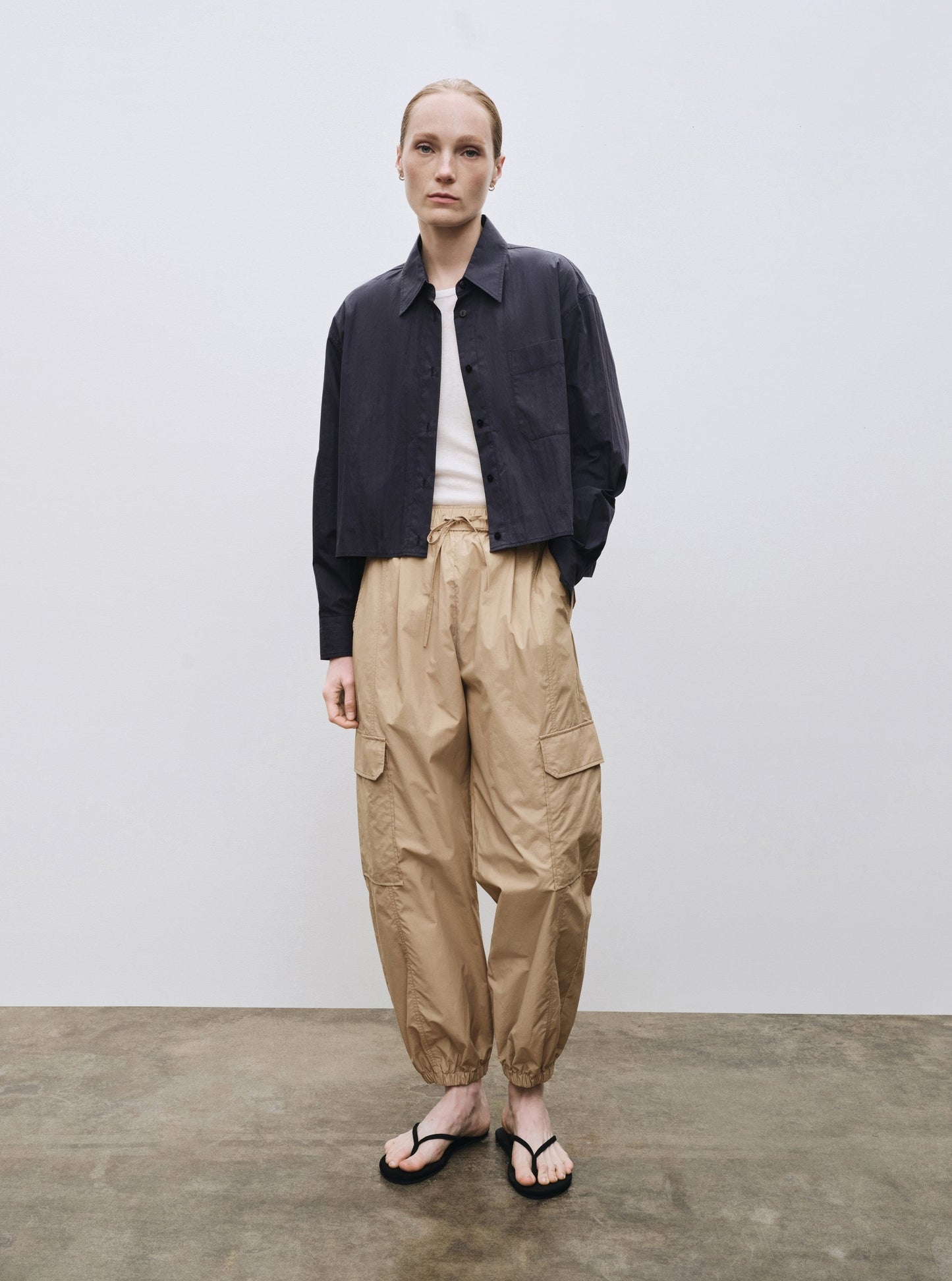Mijeong Park Cargo Pants - Camel - Vincent Park - {{shop.address.city}} {{ shop.address.country }}