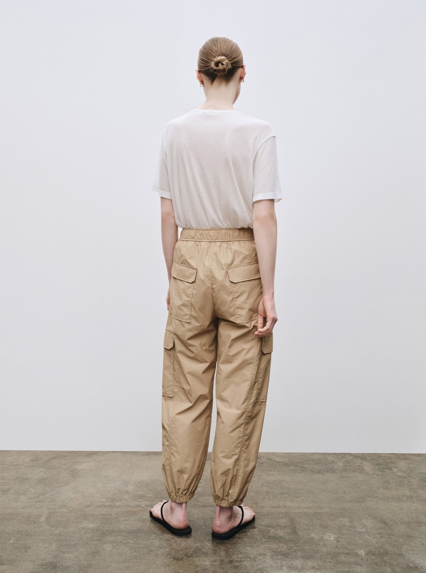 Mijeong Park Cargo Pants - Camel - Vincent Park - {{shop.address.city}} {{ shop.address.country }}