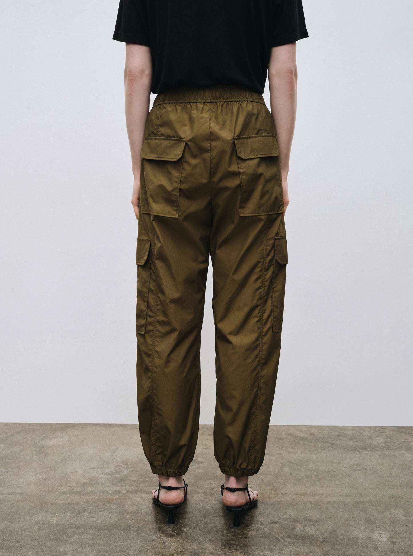 Mijeong Park Cargo Pants - Olive - Vincent Park - {{shop.address.city}} {{ shop.address.country }}