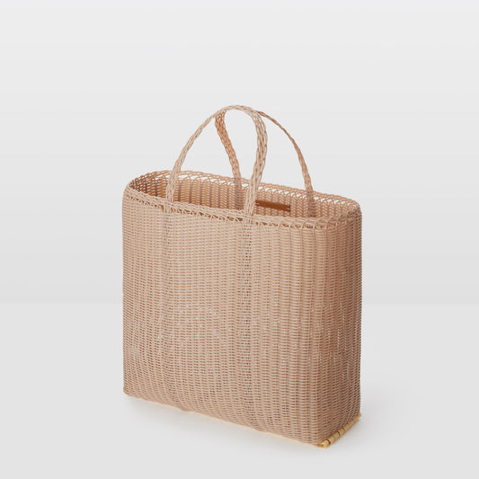 Palorosa Large Flat Handwoven Tote - Powder - Vincent Park - {{shop.address.city}} {{ shop.address.country }}