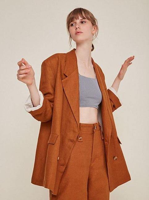 Rita Row Martia Blazer - Camel - Vincent Park - {{shop.address.city}} {{ shop.address.country }}