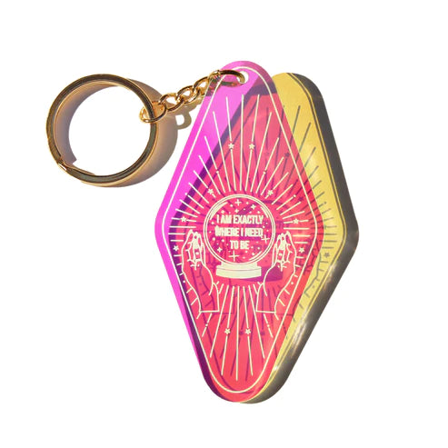 Affirmation Iridescent Keychain - Vincent Park - {{shop.address.city}} {{ shop.address.country }}