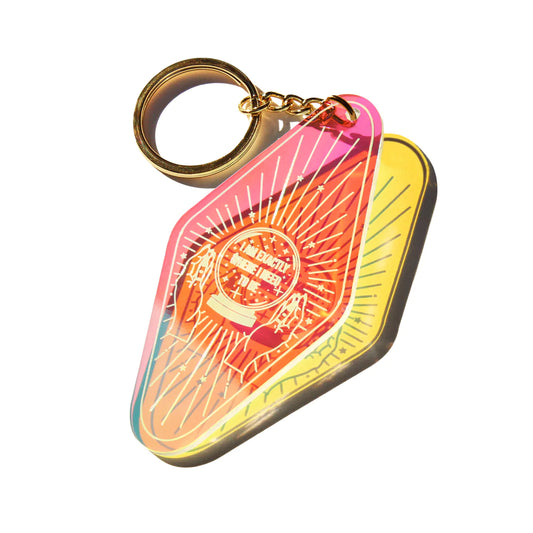 Affirmation Iridescent Keychain - Vincent Park - {{shop.address.city}} {{ shop.address.country }}