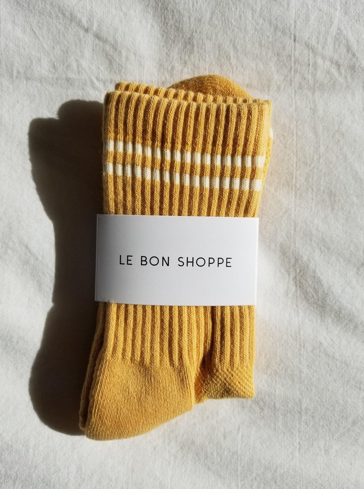 Le Bon Shoppe Boyfriend Sock - Butter - Vincent Park - {{shop.address.city}} {{ shop.address.country }}
