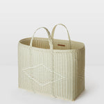 Palorosa Extra Large Handwoven Basket Tote - Palm - Vincent Park - {{shop.address.city}} {{ shop.address.country }}