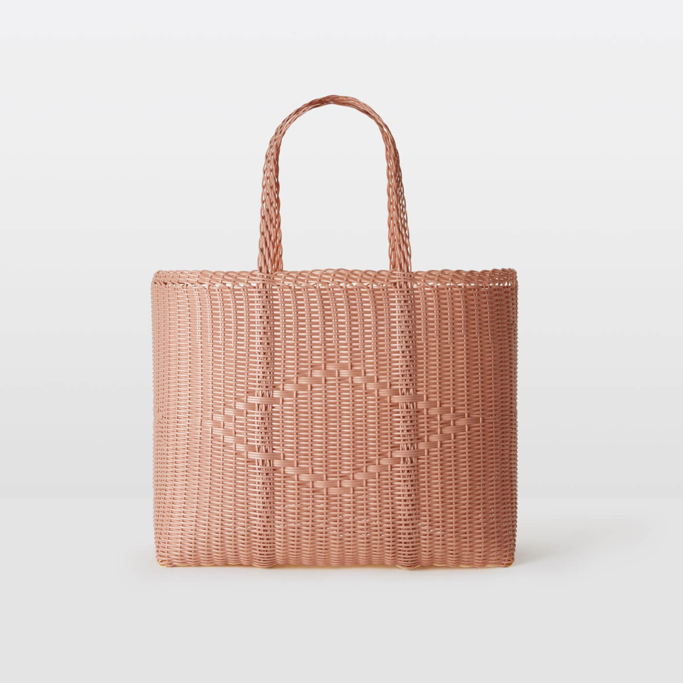 Palorosa Large Handwoven Basket Tote - Rose - Vincent Park - {{shop.address.city}} {{ shop.address.country }}
