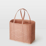Palorosa Large Handwoven Basket Tote - Rose - Vincent Park - {{shop.address.city}} {{ shop.address.country }}