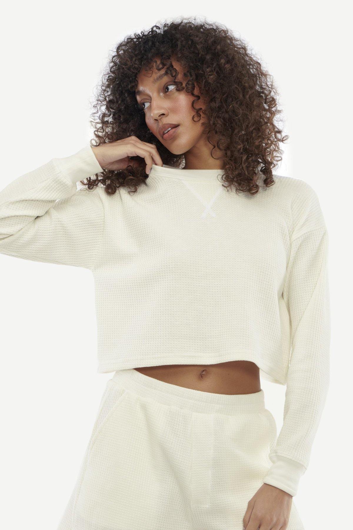 Lacausa Dakota Thermal Shorts - Panna Cotta - Vincent Park - {{shop.address.city}} {{ shop.address.country }}