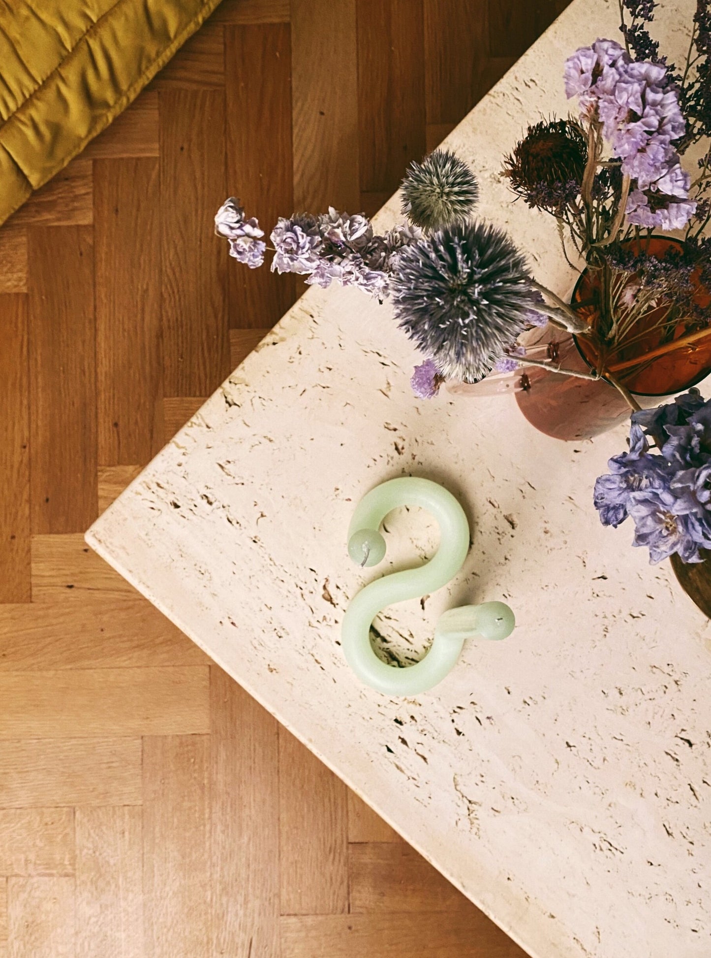 Lex Pott Twist Candle - Mint - Vincent Park - {{shop.address.city}} {{ shop.address.country }}