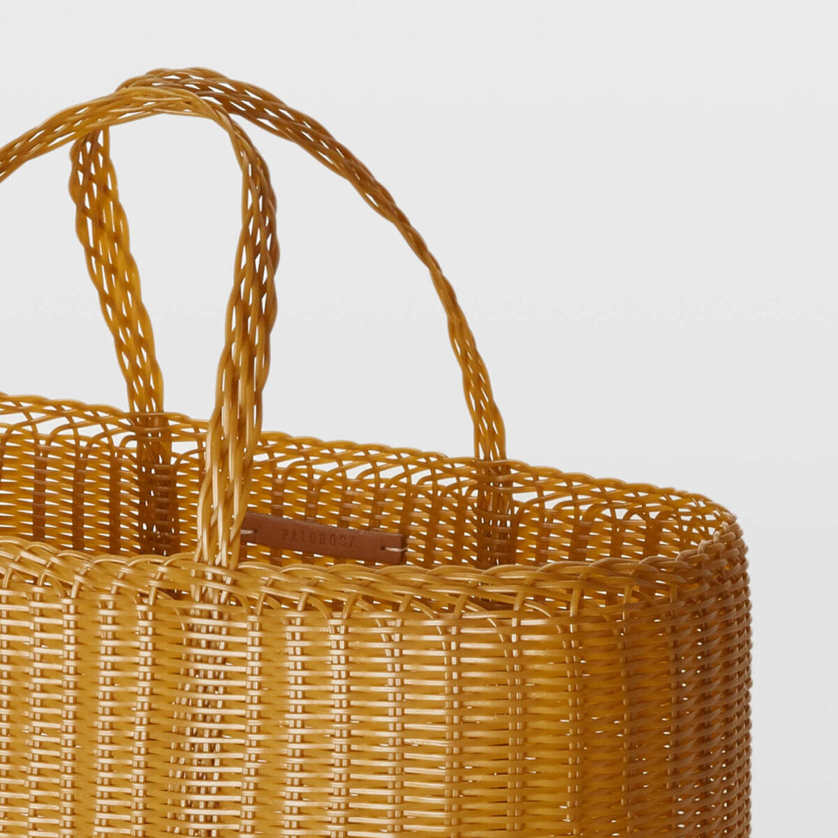 Palorosa Large Flat Handwoven Tote - Tobacco - Vincent Park - {{shop.address.city}} {{ shop.address.country }}