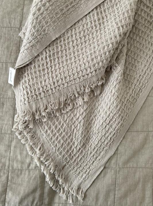 The Anywhere Throw - Stone - Vincent Park - {{shop.address.city}} {{ shop.address.country }}