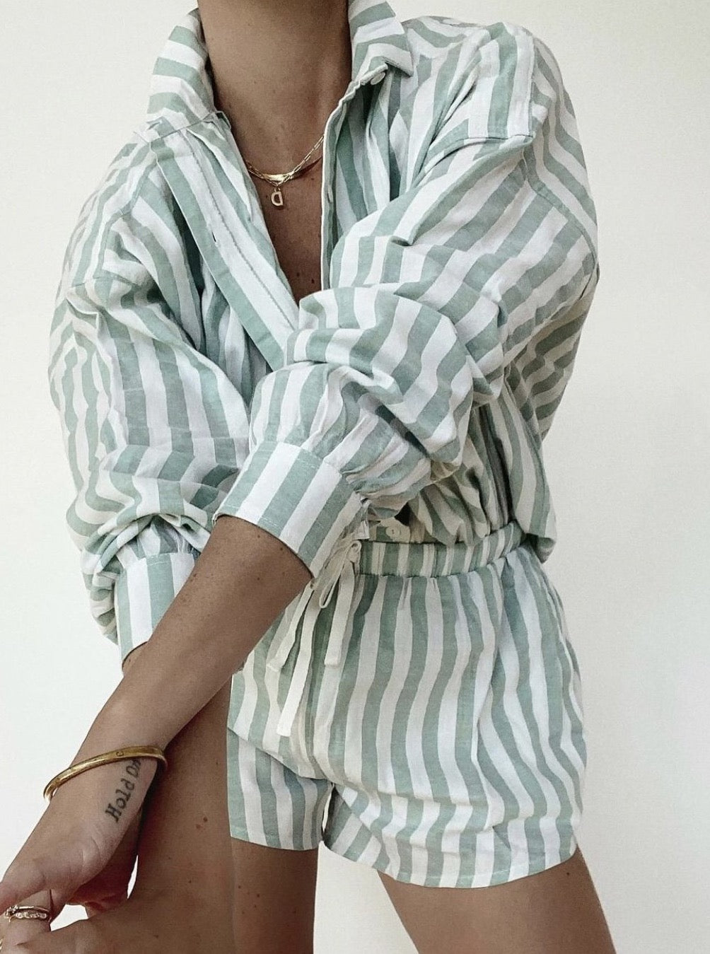 Laneway The Label Forever Set - Halcyon Stripe - Vincent Park - {{shop.address.city}} {{ shop.address.country }}