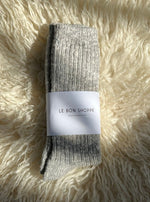 Le Bon Shoppe Cottage Socks - Heather Grey - Vincent Park - {{shop.address.city}} {{ shop.address.country }}