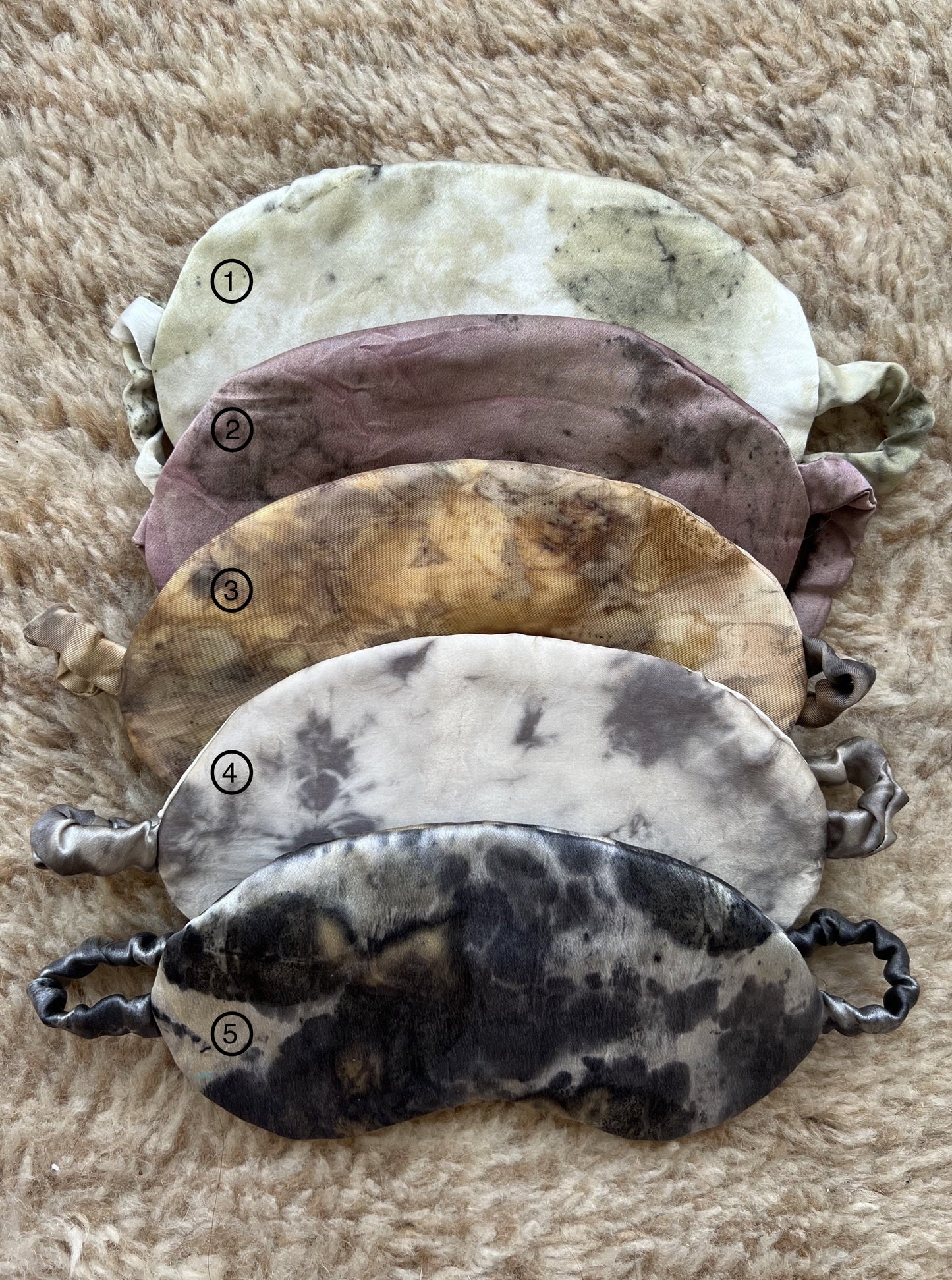 Soul Studio Silk Sleep Mask - Vincent Park - {{shop.address.city}} {{ shop.address.country }}