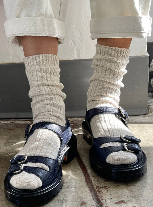 Le Bon Shoppe Cottage Socks - Oatmeal - Vincent Park - {{shop.address.city}} {{ shop.address.country }}