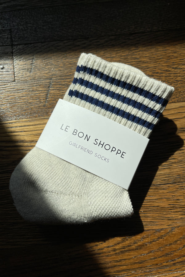 Le Bon Shoppe Girlfriend Sock - Sailor - Vincent Park - {{shop.address.city}} {{ shop.address.country }}
