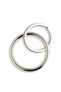 Lisbeth Key Ring No 1 - Silver - Vincent Park - {{shop.address.city}} {{ shop.address.country }}
