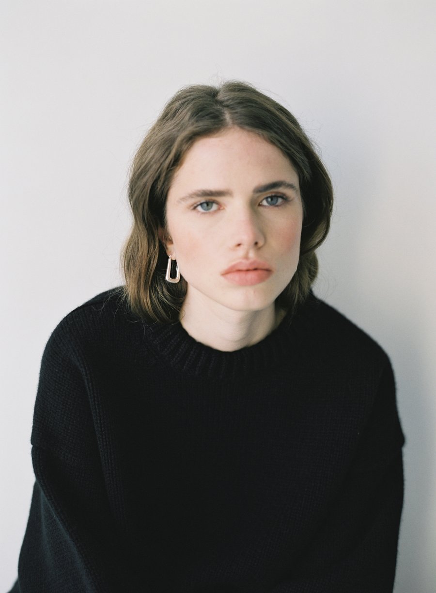 Lisbeth Moss U Shaped hoops - Silver - Vincent Park - {{shop.address.city}} {{ shop.address.country }}