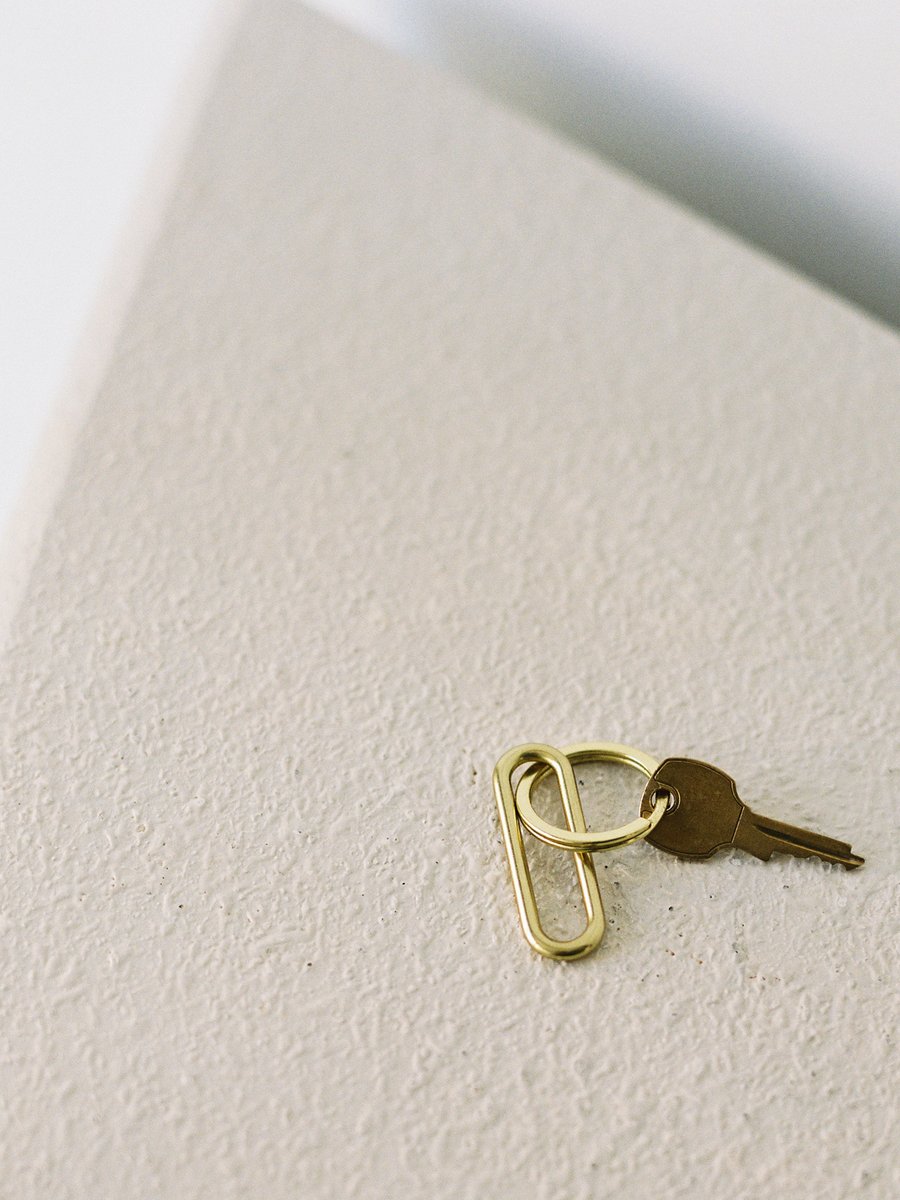 Lisbeth Key Ring No 2 - Gold - Vincent Park - {{shop.address.city}} {{ shop.address.country }}