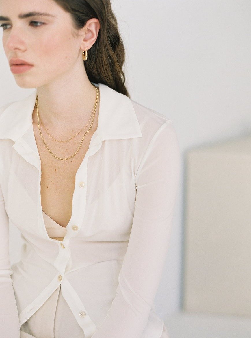 Lisbeth Celine Curb chain - Gold - Vincent Park - {{shop.address.city}} {{ shop.address.country }}