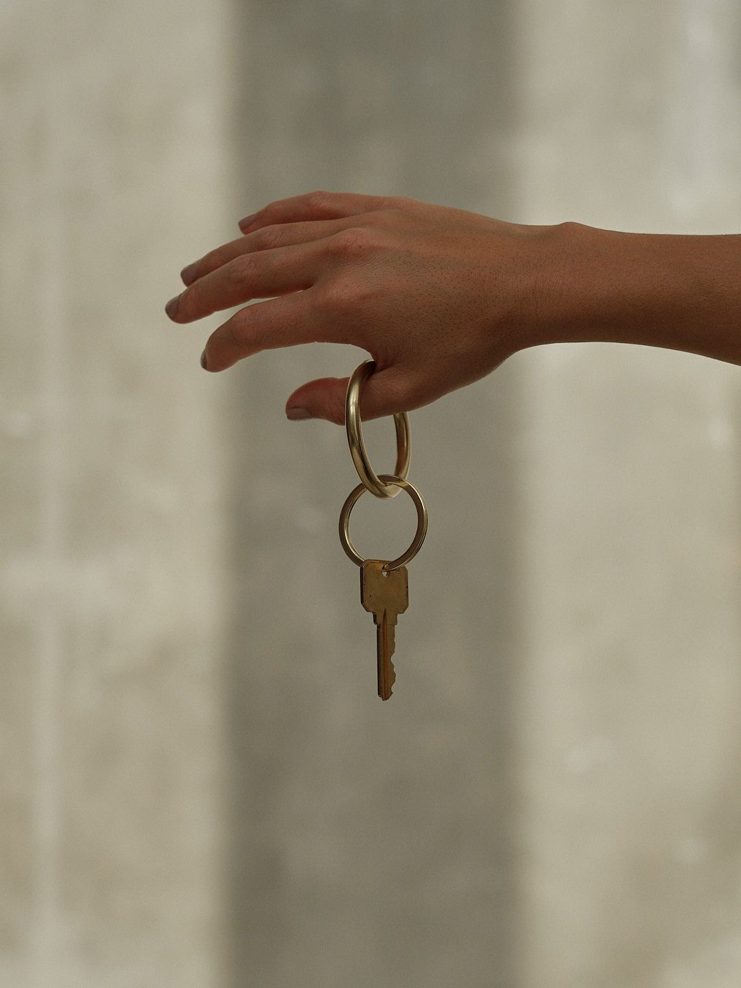 Lisbeth Key Ring No 1 - Gold - Vincent Park - {{shop.address.city}} {{ shop.address.country }}