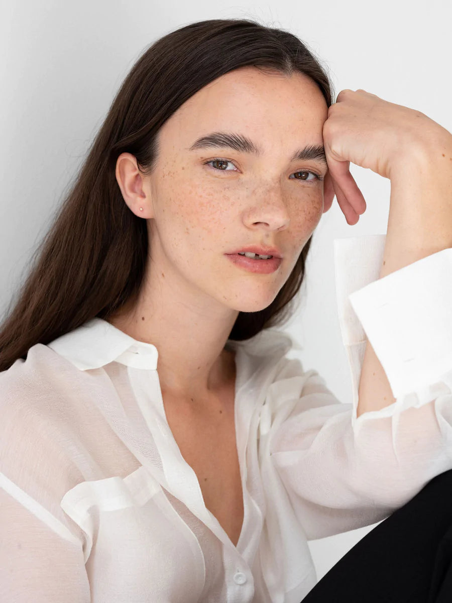 Lisbeth Solitaire Diamond Studs - Vincent Park - {{shop.address.city}} {{ shop.address.country }}