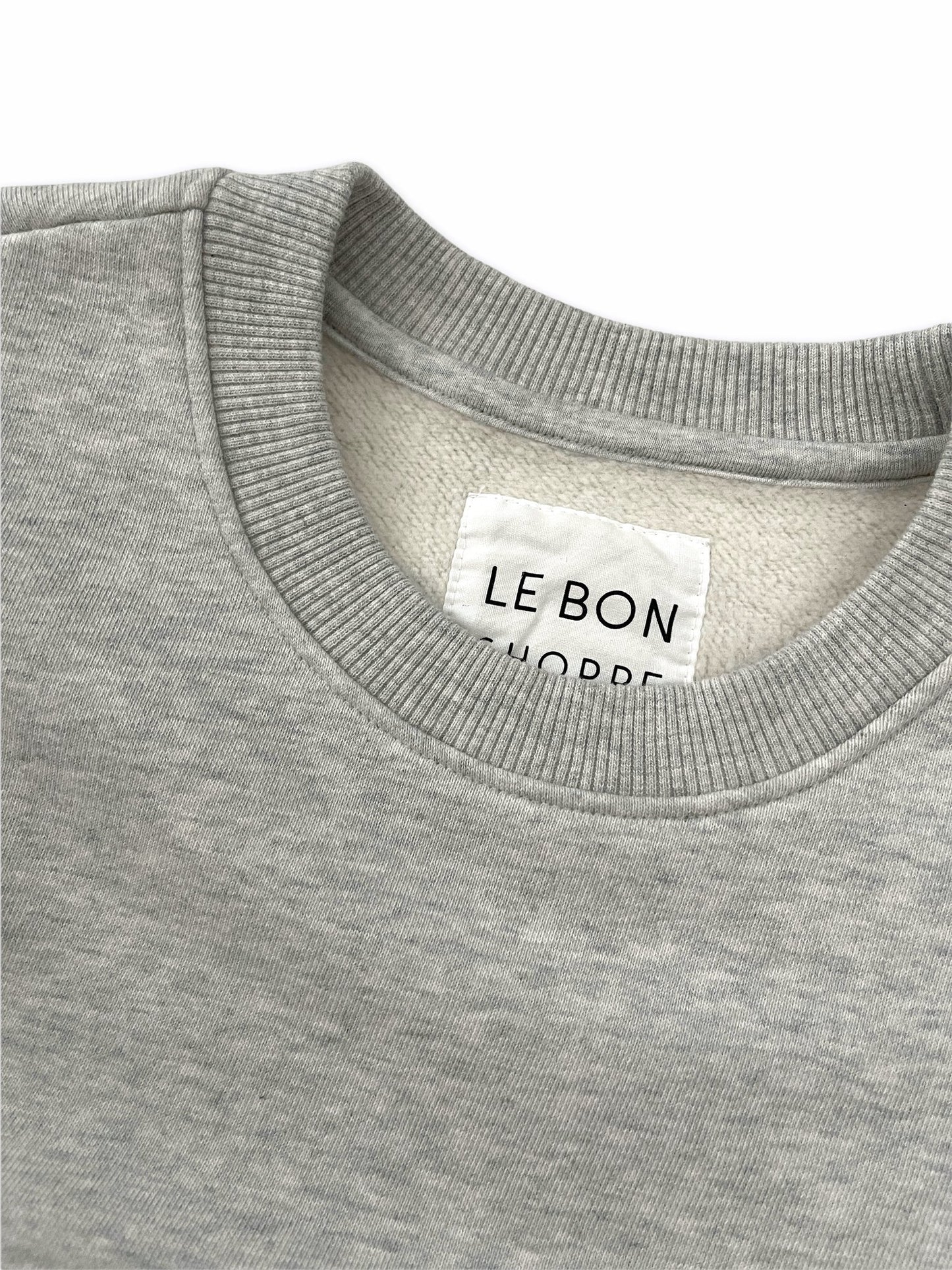 Petite Fundamental Sweatshirt - Light Grey