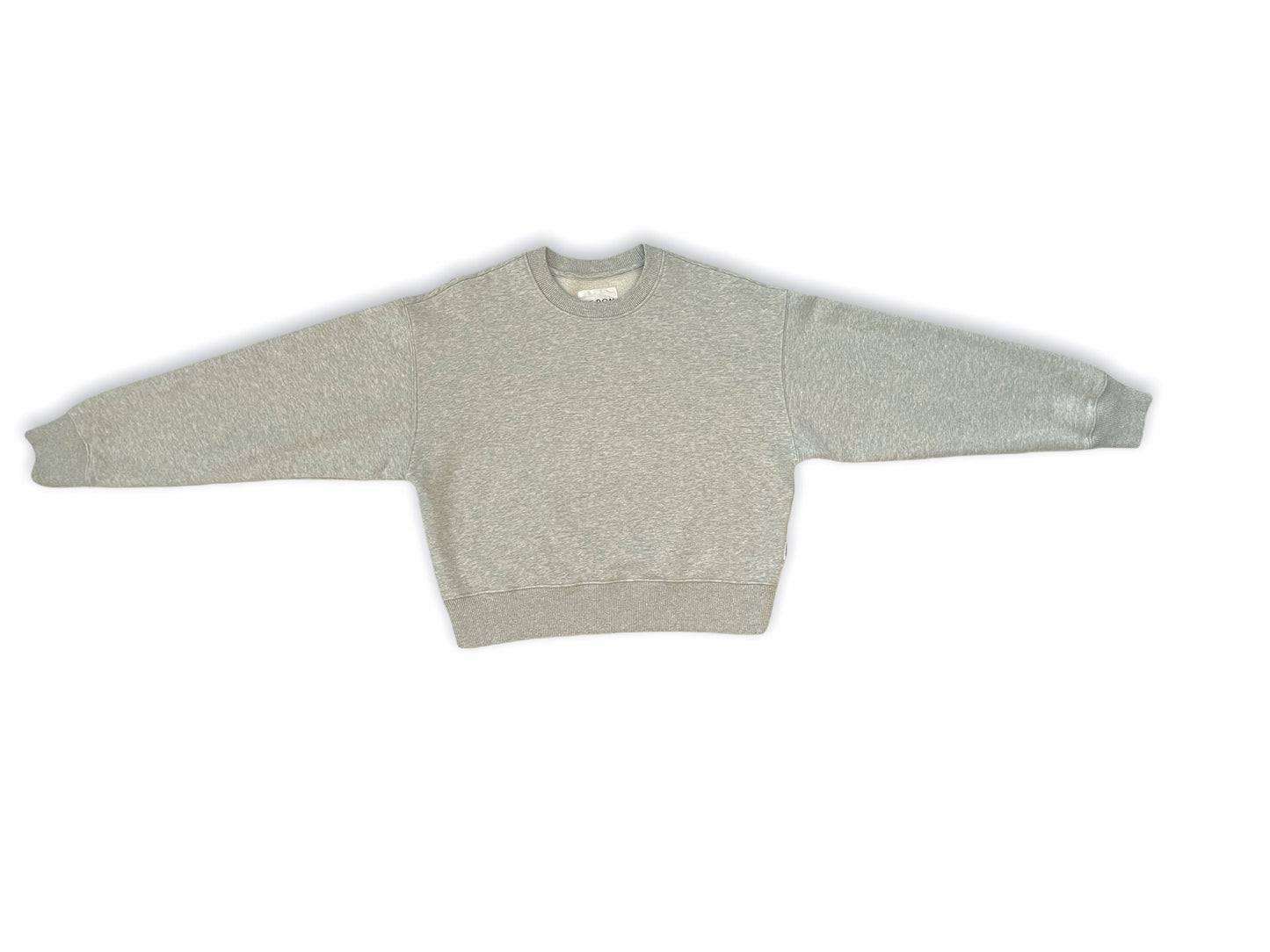 Petite Fundamental Sweatshirt - Light Grey