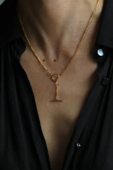 Lisbeth Ensley Necklace - Gold - Vincent Park - {{shop.address.city}} {{ shop.address.country }}
