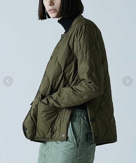 Crew quilted jacket sales womens