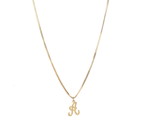 Lisbeth Jewelry Inital Necklace - Vincent Park - {{shop.address.city}} {{ shop.address.country }}
