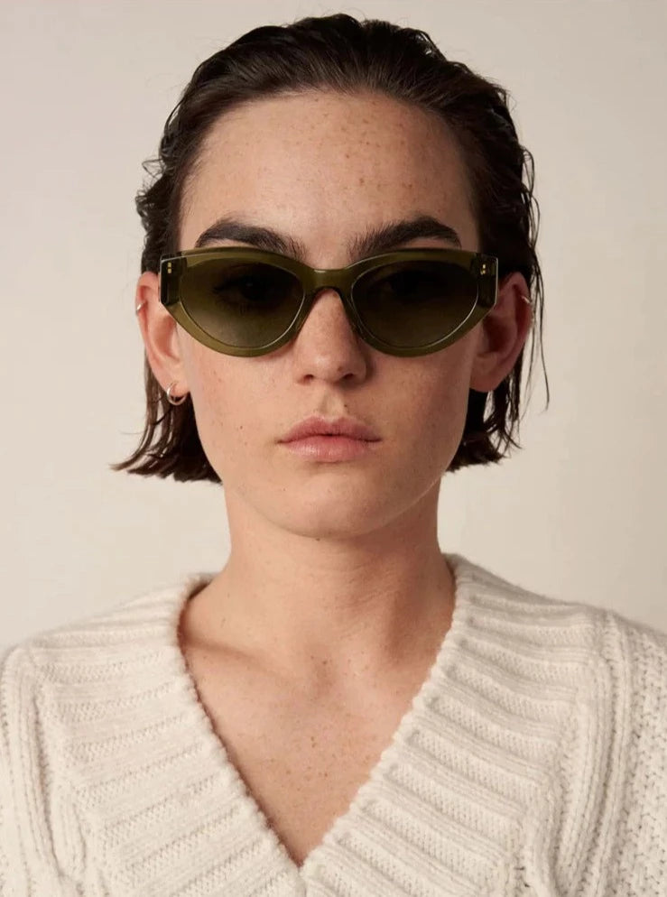Chimi 06 sunglasses - Green - Vincent Park - {{shop.address.city}} {{ shop.address.country }}
