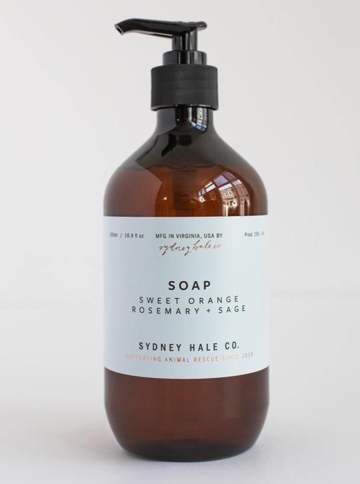 Sydney Hale Hand Soap - Sweet Orange, Rosemary + Sage - Vincent Park - {{shop.address.city}} {{ shop.address.country }}