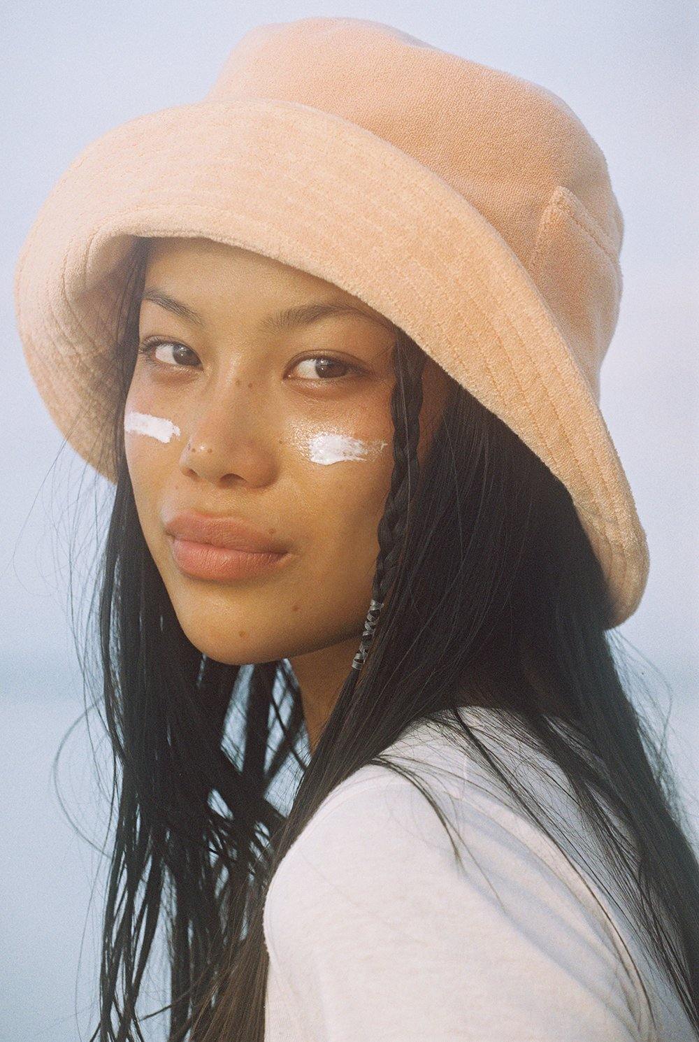 Lack Of Color Wave Bucket - Peach Terry - Vincent Park - {{shop.address.city}} {{ shop.address.country }}