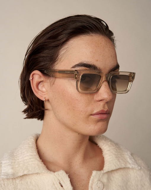Chimi 05 sunglasses - Ecru - Vincent Park - {{shop.address.city}} {{ shop.address.country }}