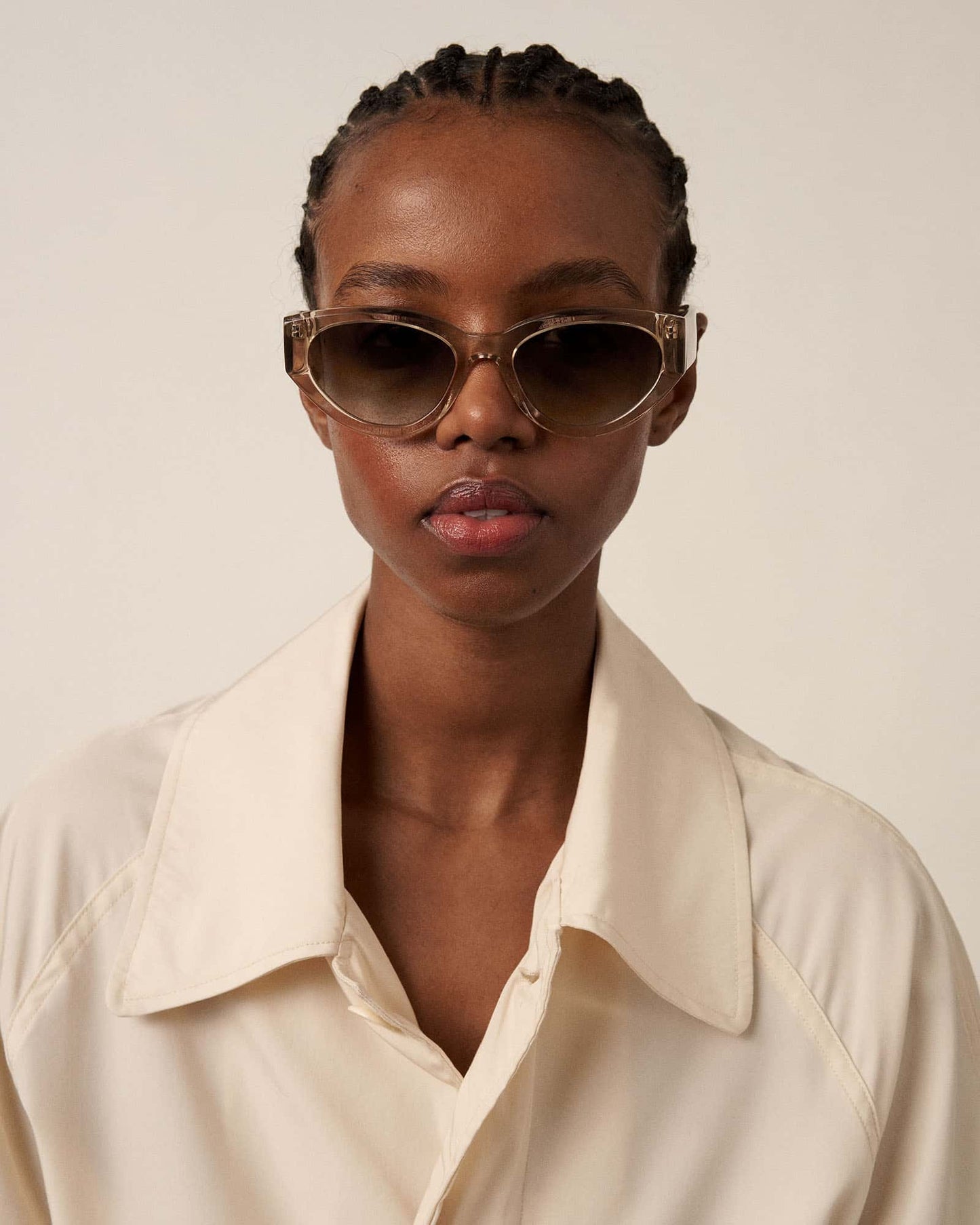 Chimi 06 sunglasses - Ecru - Vincent Park - {{shop.address.city}} {{ shop.address.country }}