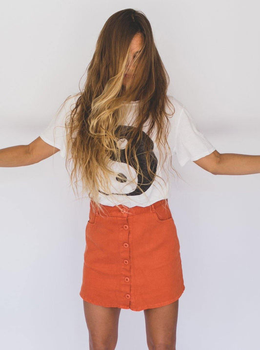 Jungmaven Yin Yang Basic Tee - White - Vincent Park - {{shop.address.city}} {{ shop.address.country }}