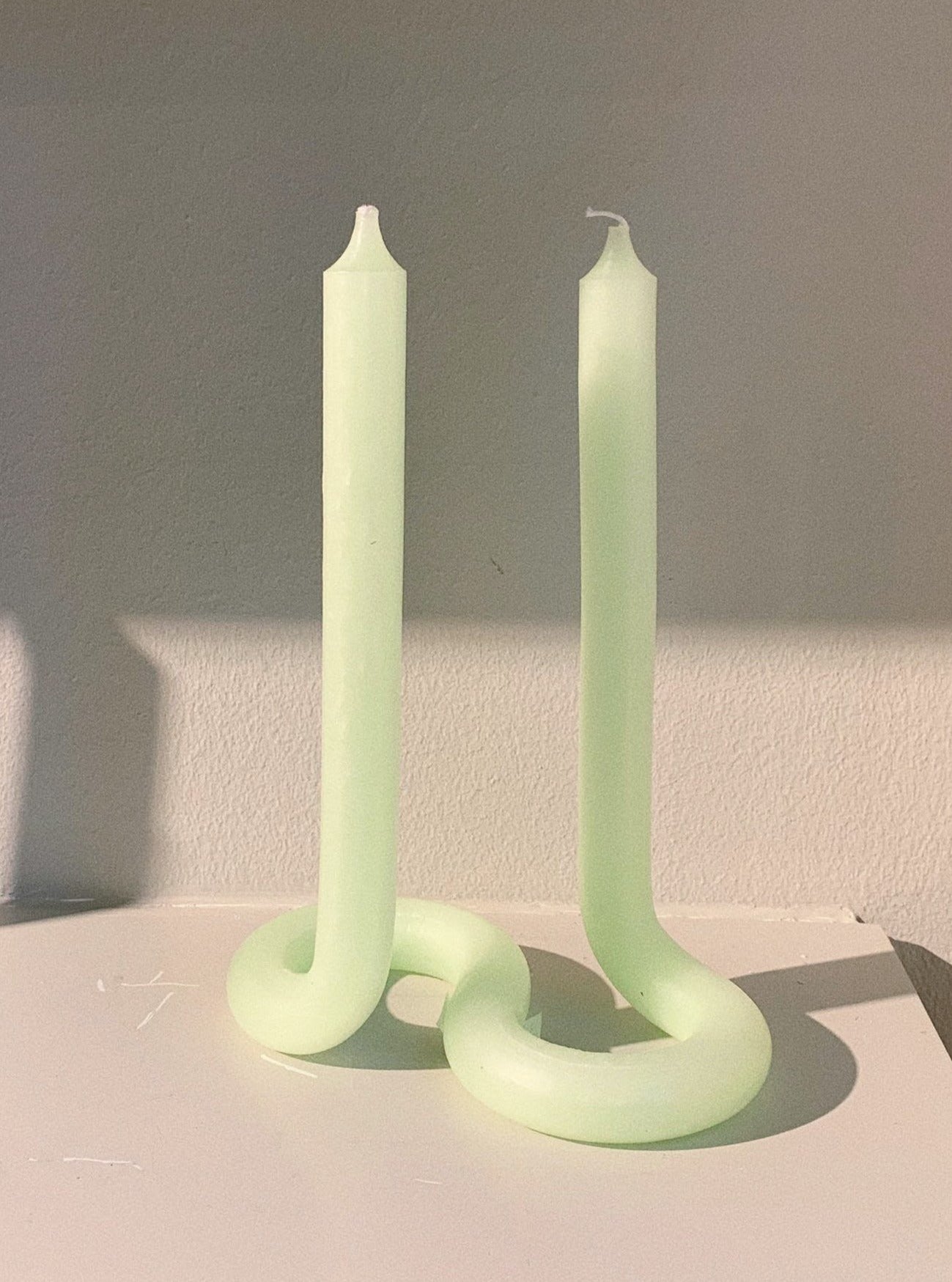 Lex Pott Twist Candle - Mint - Vincent Park - {{shop.address.city}} {{ shop.address.country }}