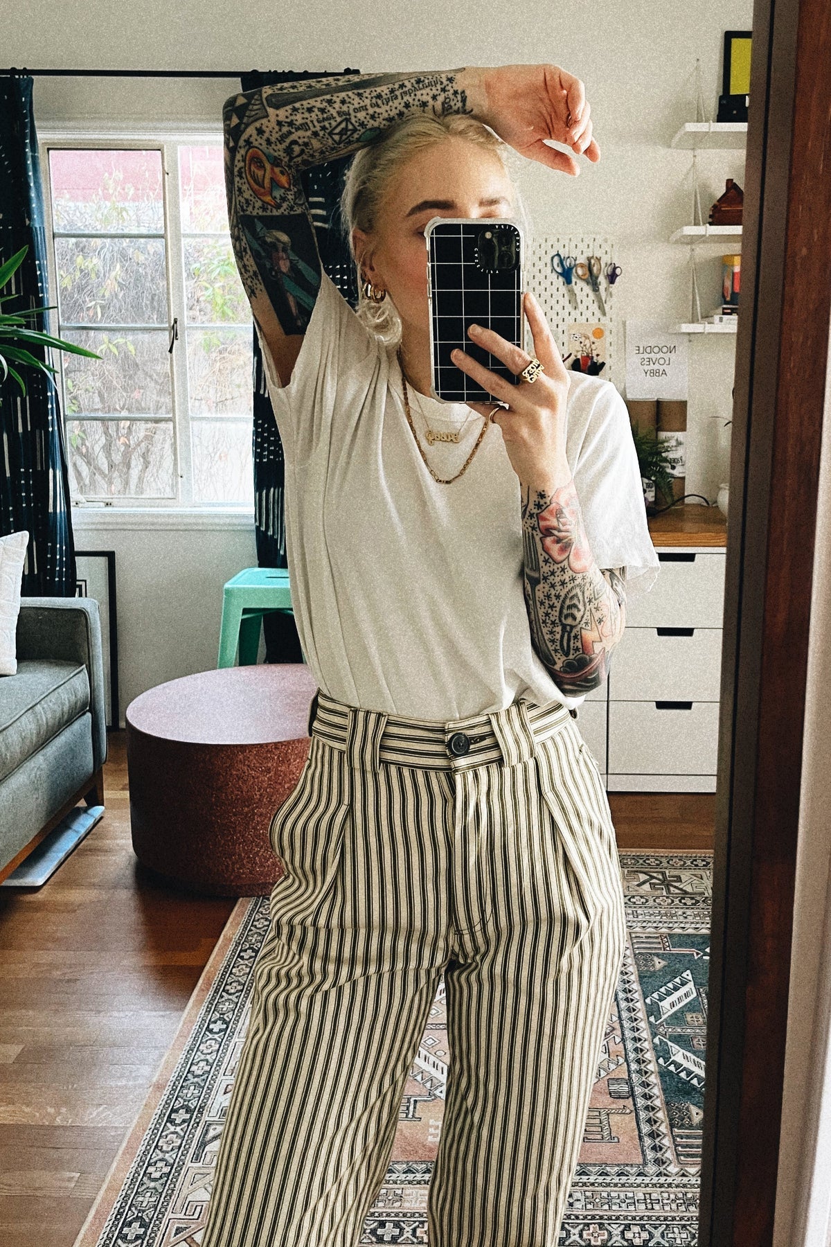 Le Bon Shoppe Vintage Boy Tee - Washed White - Vincent Park - {{shop.address.city}} {{ shop.address.country }}