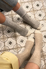 Le Bon Shoppe Classic Cashmere Socks - Fawn - Vincent Park - {{shop.address.city}} {{ shop.address.country }}