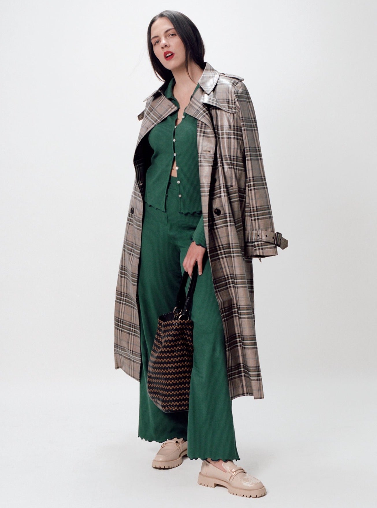 Soft Focus Easy Rib Pant - Ivy League - Vincent Park - {{shop.address.city}} {{ shop.address.country }}