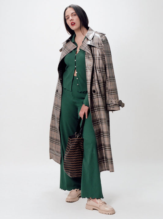 Soft Focus Easy Rib Pant - Ivy League - Vincent Park - {{shop.address.city}} {{ shop.address.country }}
