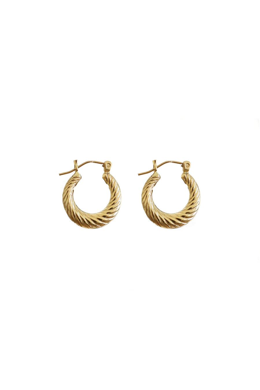 Lisbeth Sail Hoops - Gold - Vincent Park - {{shop.address.city}} {{ shop.address.country }}