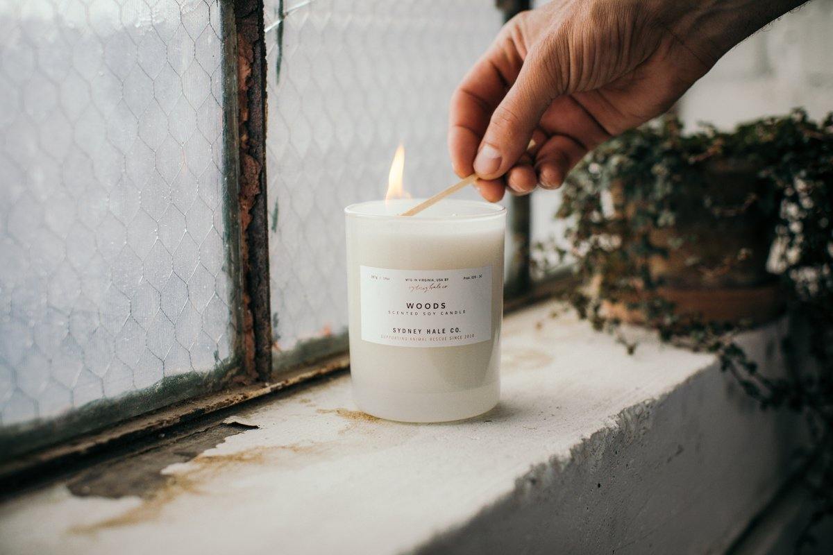 Sydney Hale Soy Candle - Woods - Vincent Park - {{shop.address.city}} {{ shop.address.country }}