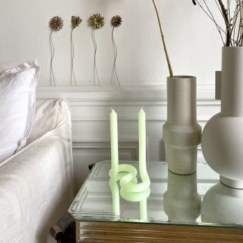 Lex Pott Twist Candle - Mint - Vincent Park - {{shop.address.city}} {{ shop.address.country }}